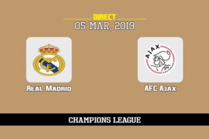 Sur quelle chaîne voir Real Madrid Ajax, TV, streaming, stats compos probables, | Ligue des champions UEFA 5/3/2019