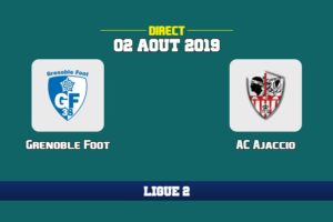 Match Grenoble Foot AC Ajaccio : sur quelle chaine, streaming, heure diffusion